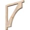 Ekena Millwork Westlake Block Smooth Bracket, Douglas Fir, 3 1/2"W x 44"D x 48"H BKT04X44X48WTL05SDF - alternate 1